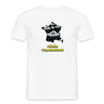 Wetter in Ile-de-France - Männer T-Shirt - Weiß - Vorne - AI Model Male 178 dark (178cm)