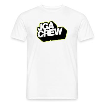 Bachelor Party Crew 3D-Typo 3C - Men's T-Shirt - white - Front - AI Model Male 178 dark (178cm)
