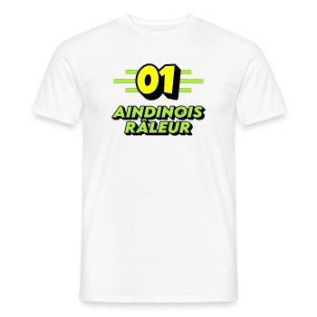 Klagender Aindinois - Männer T-Shirt - Weiß - Vorne - AI Model Male 178 dark (178cm)