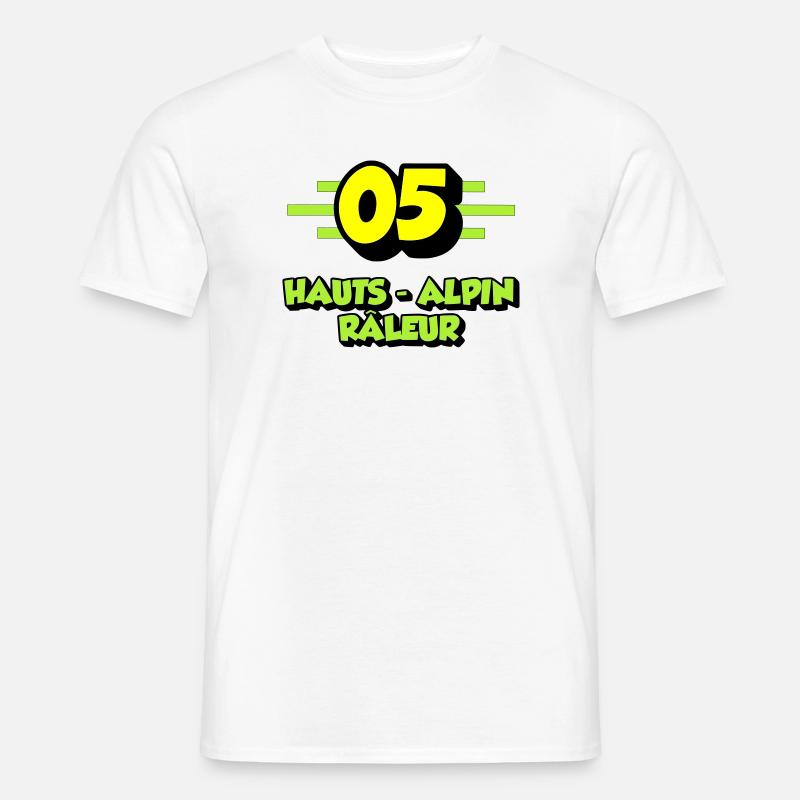 Hochalpiner Nörgler - Männer T-Shirt - Weiß