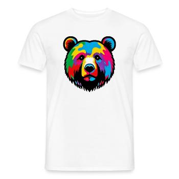 Ours - T-shirt homme - blanc - Devant - AI Model Male 178 dark (178cm)