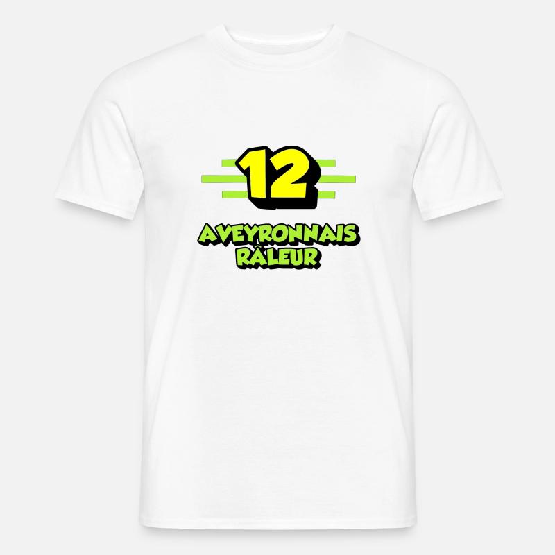 Beschwerde Aveyron - Männer T-Shirt - Weiß