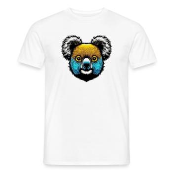 Koala - Männer T-Shirt - Weiß - Vorne - AI Model Male 178 dark (178cm)