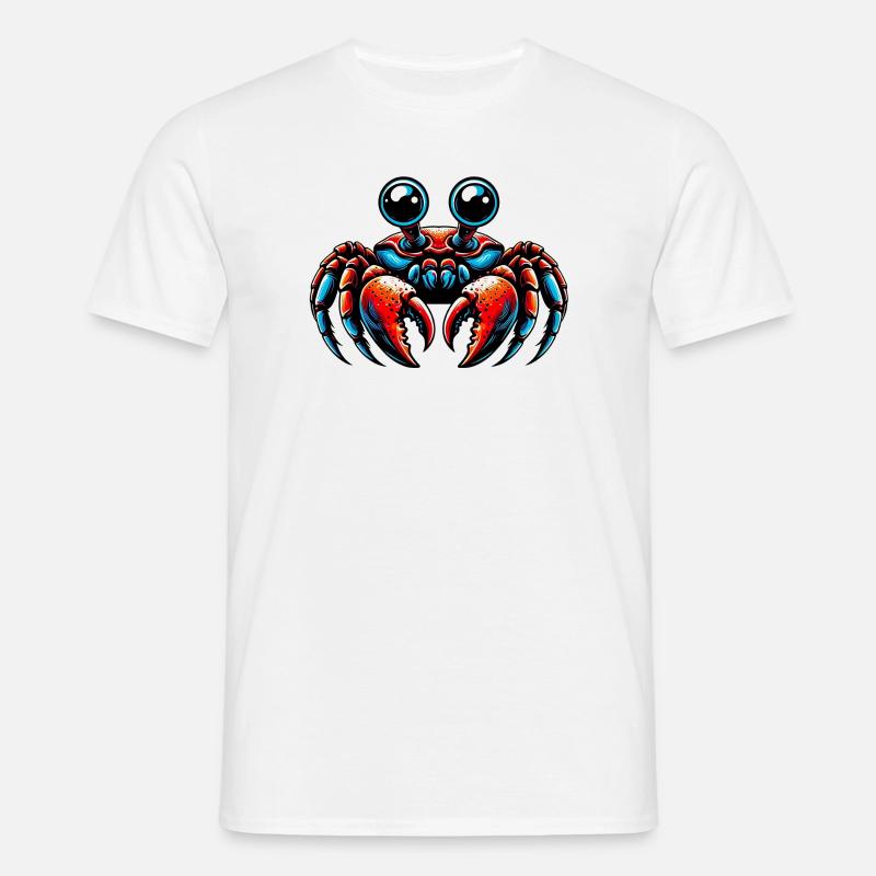 Crab - Men's T-Shirt - white