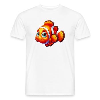 Clownfische - Männer T-Shirt - Weiß - Vorne - AI Model Male 178 dark (178cm)