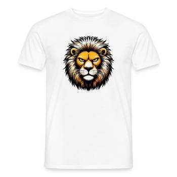 León - Camiseta hombre - blanco - delante - AI Model Male 178 dark (178cm)