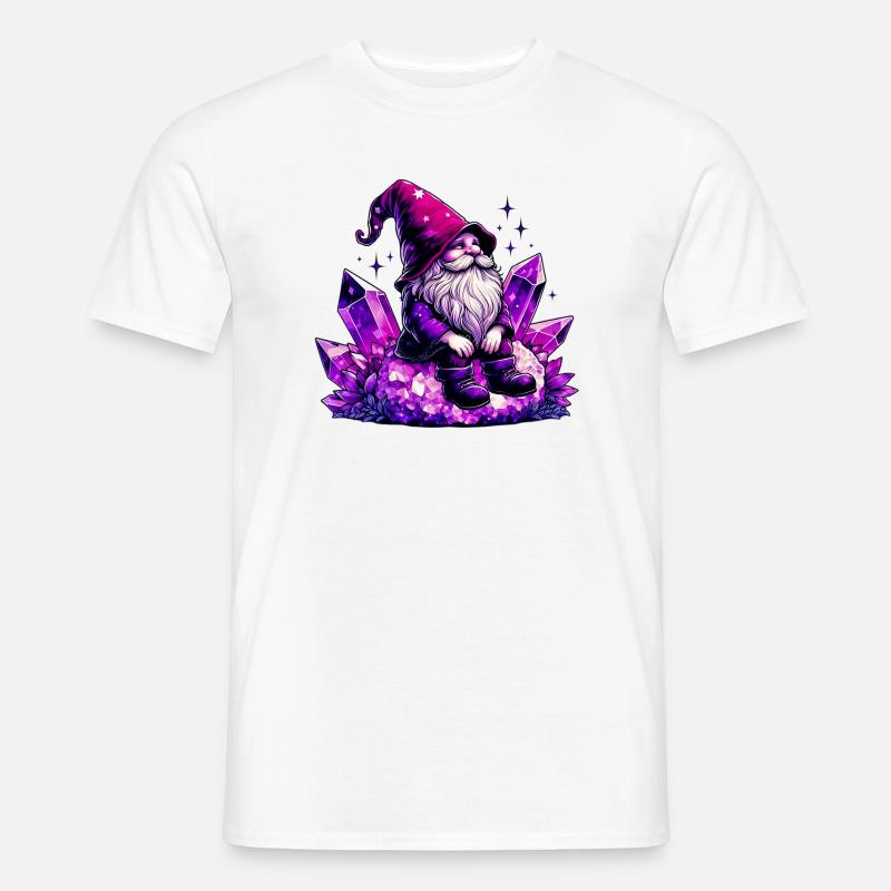 Gnom - Männer T-Shirt - Weiß