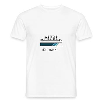 Meister Personalisierter Beruf Jungs - Männer T-Shirt - Weiß - Vorne - AI Model Male 178 dark (178cm)