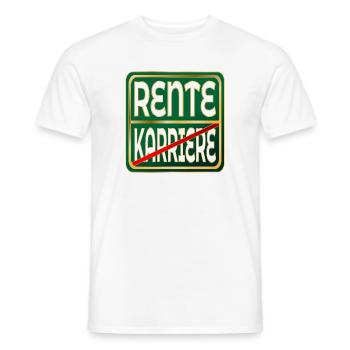 ABSCHIED KOLLEGEN RENTNER RUHESTAND - Männer T-Shirt - Weiß - Vorne - AI Model Male 178 dark (178cm)