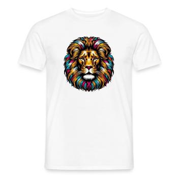 León - Camiseta hombre - blanco - delante - AI Model Male 178 dark (178cm)