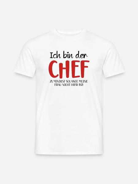 Culinary art CHEF motif - Men's T-Shirt - white