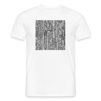 Traummuster 3 - Männer T-Shirt - Weiß - Vorne - AI Model Male 178 dark (178cm)