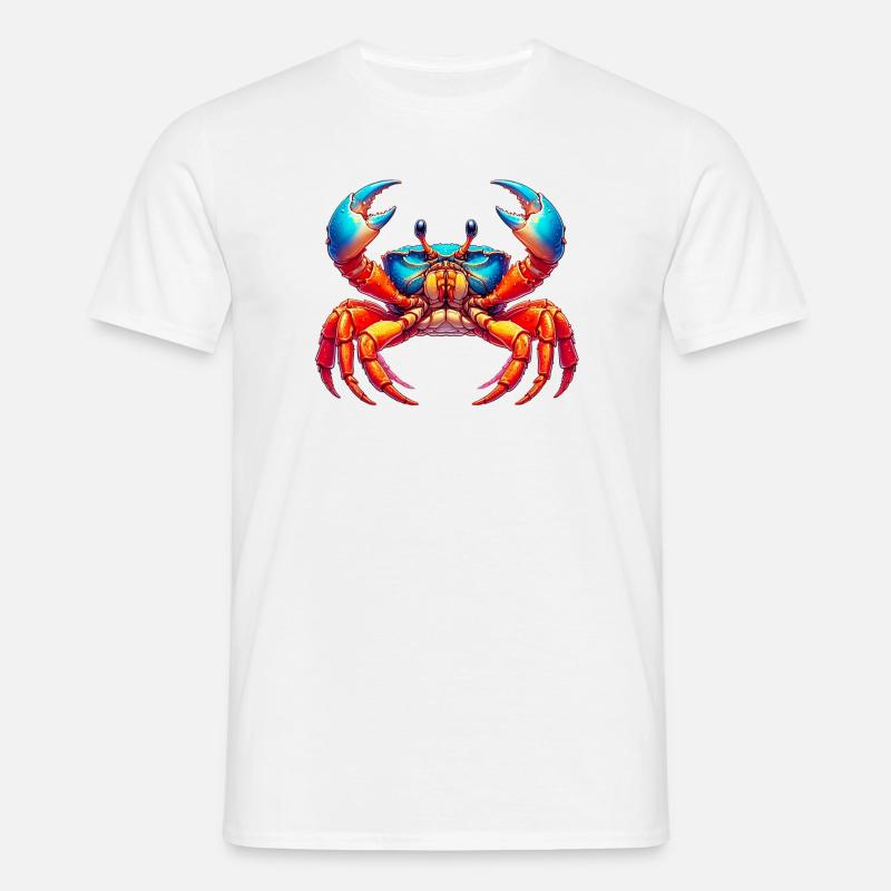 Crab - Men's T-Shirt - white