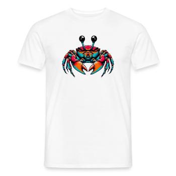 Crabe - T-shirt homme - blanc - Devant - AI Model Male 178 dark (178cm)