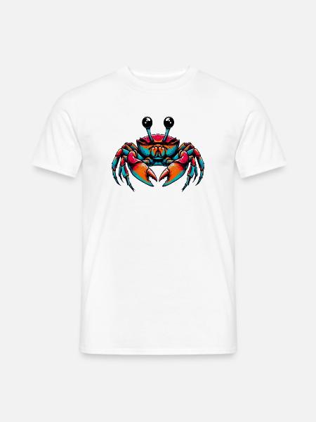 Crabe - T-shirt homme - blanc