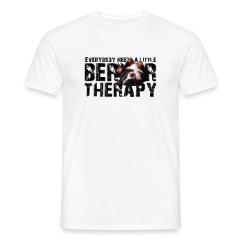 Bouvier bernois - T-shirt homme - blanc - Devant - AI Model Male 178 dark (178cm)