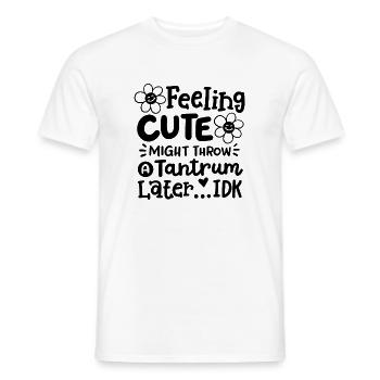 Lustige Sprüche für Kinder und Kleinkinder - Männer T-Shirt - Weiß - Vorne - AI Model Male 178 dark (178cm)