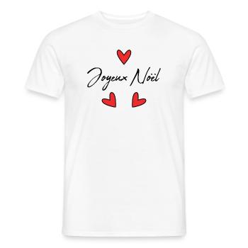 WEIHNACHTEN. FROHE WEIHNACHTEN. FROHE WEIHNACHTEN. NEUJAHRSTAG - Männer T-Shirt - Weiß - Vorne - AI Model Male 178 dark (178cm)