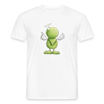 Frog Angel Innocence - Men's T-Shirt - white - Front - AI Model Male 178 dark (178cm)