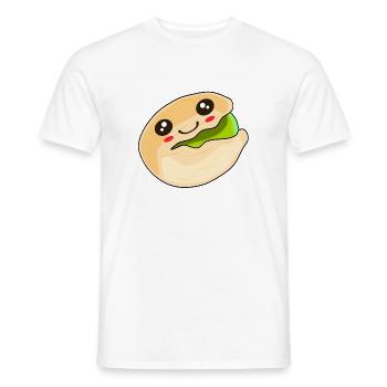 KAWAII PISTACHE - T-shirt homme - blanc - Devant - AI Model Male 178 dark (178cm)