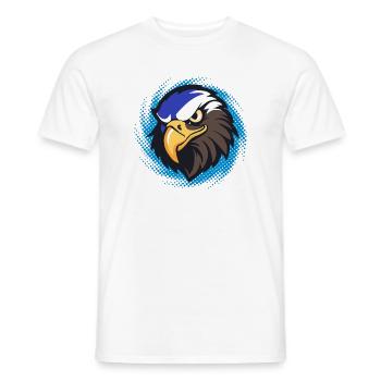 MASCOTTE EAGLE - Men's T-Shirt - white - Front - AI Model Male 178 dark (178cm)