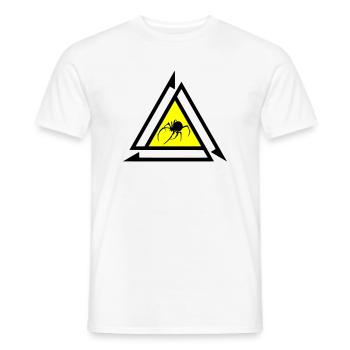 Araignée - T-shirt homme - blanc - Devant - AI Model Male 178 dark (178cm)