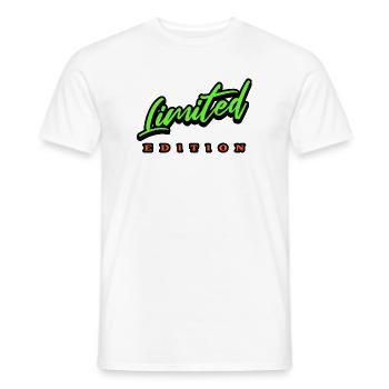 Limited Edition - Men's T-Shirt - white - Front - AI Model Male 178 dark (178cm)