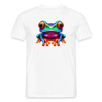 Grenouille - T-shirt homme - blanc - Devant - AI Model Male 178 dark (178cm)