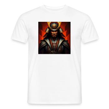 Daien-Chevaliers du Japon féodal - T-shirt homme - blanc - Devant - AI Model Male 178 dark (178cm)