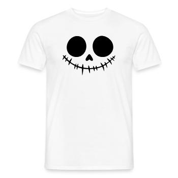 Halloween Costume Pumpkin Zombie Witch Vampire - Men's T-Shirt - white - Front - AI Model Male 178 dark (178cm)