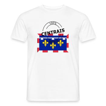 Centrais - T-shirt homme - blanc - Devant - AI Model Male 178 dark (178cm)