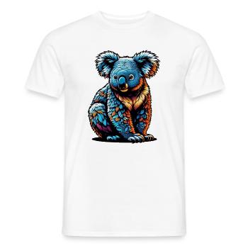 Koala - Männer T-Shirt - Weiß - Vorne - AI Model Male 178 dark (178cm)
