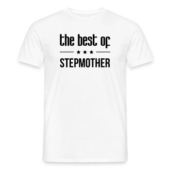 Meilleure Belle-Mère du Monde - T-shirt homme - blanc - Devant - AI Model Male 178 dark (178cm)