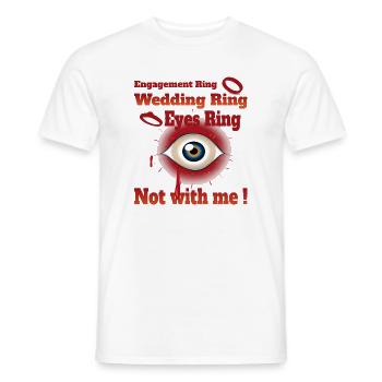 Single Leben - Männer T-Shirt - Weiß - Vorne - AI Model Male 178 dark (178cm)