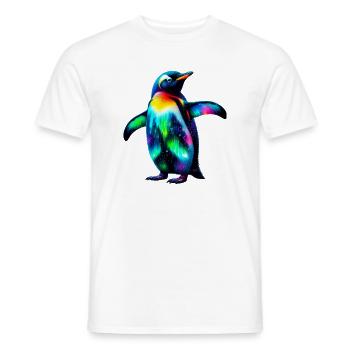 Pingouin - T-shirt homme - blanc - Devant - AI Model Male 178 dark (178cm)