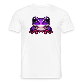 Frog - Men's T-Shirt - white - Front - AI Model Male 178 dark (178cm)