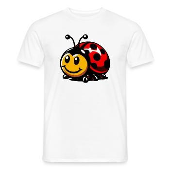 Coccinelle - T-shirt homme - blanc - Devant - AI Model Male 178 dark (178cm)