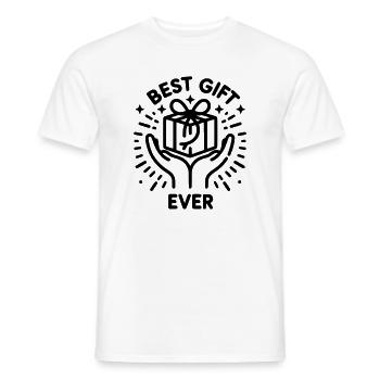 Best Gift Ever - Timeless Edition - Männer T-Shirt - Weiß - Vorne - AI Model Male 178 dark (178cm)
