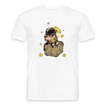 Sousaphon Astronaut Orchester Musiker - Männer T-Shirt - Weiß - Vorne - AI Model Male 178 dark (178cm)