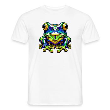 Grenouille - T-shirt homme - blanc - Devant - AI Model Male 178 dark (178cm)