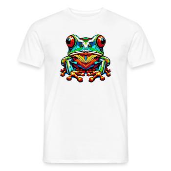 Grenouille - T-shirt homme - blanc - Devant - AI Model Male 178 dark (178cm)