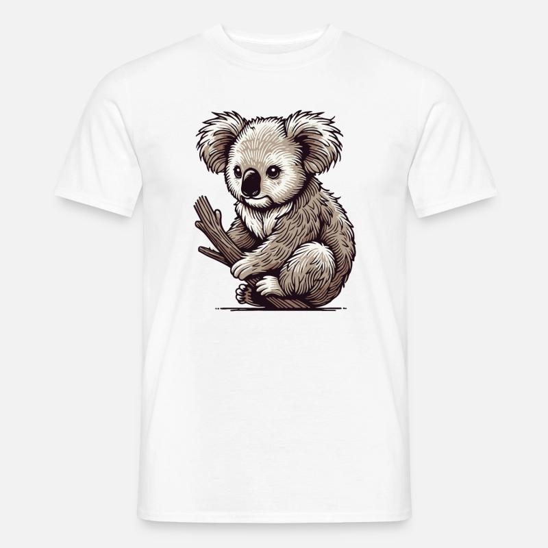Koala - Men's T-Shirt - white