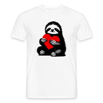 Paresse - T-shirt homme - blanc - Devant - AI Model Male 178 dark (178cm)
