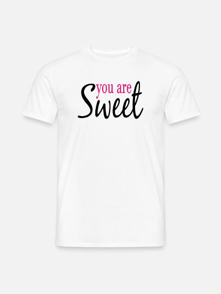 Inspirierende Motivationsbotschaft auf Design - Männer T-Shirt - Weiß
