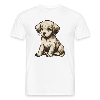 For real, I'm adorable! - Men's T-Shirt - white - Front - AI Model Male 178 dark (178cm)