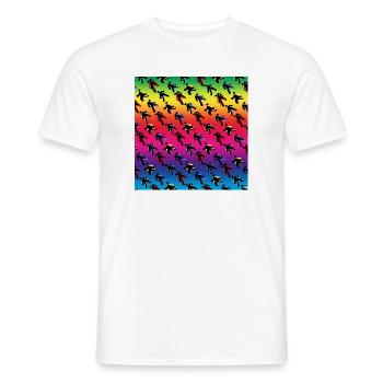 Dancers - Men's T-Shirt - white - Front - AI Model Male 178 dark (178cm)