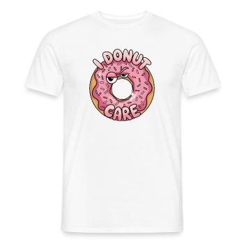 Donut-Pflege - Männer T-Shirt - Weiß - Vorne - AI Model Male 178 dark (178cm)