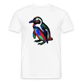 Pingouin - T-shirt homme - blanc - Devant - AI Model Male 178 dark (178cm)