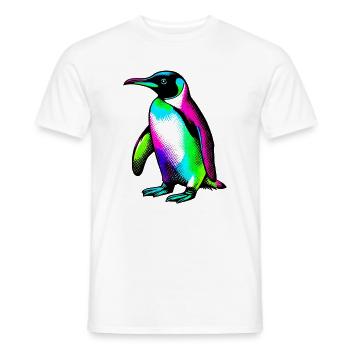 Pingouin - T-shirt homme - blanc - Devant - AI Model Male 178 dark (178cm)
