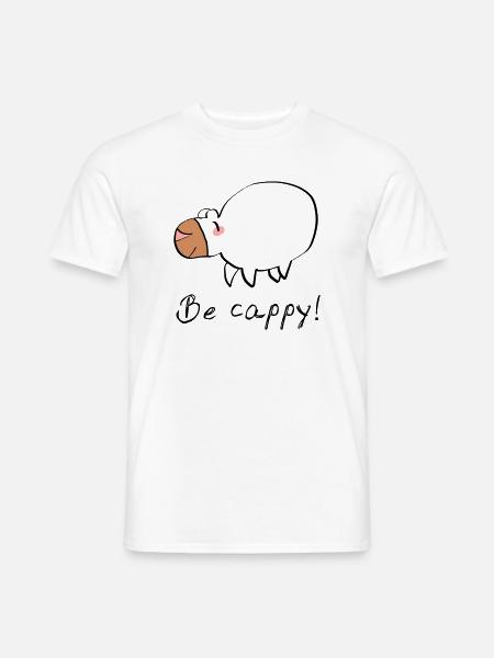 Don't worry - be cappy - Men's T-Shirt - white